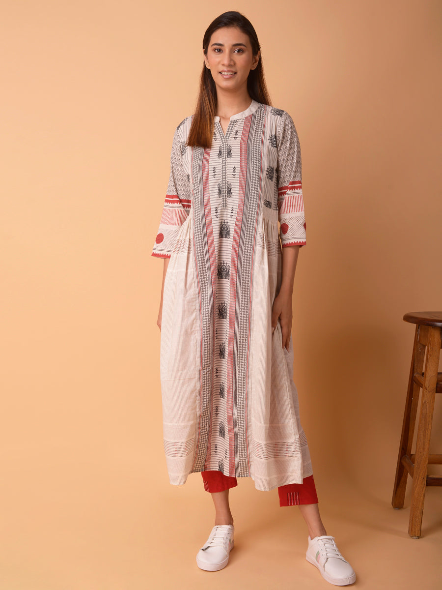 COTTON PRINTED KURTA